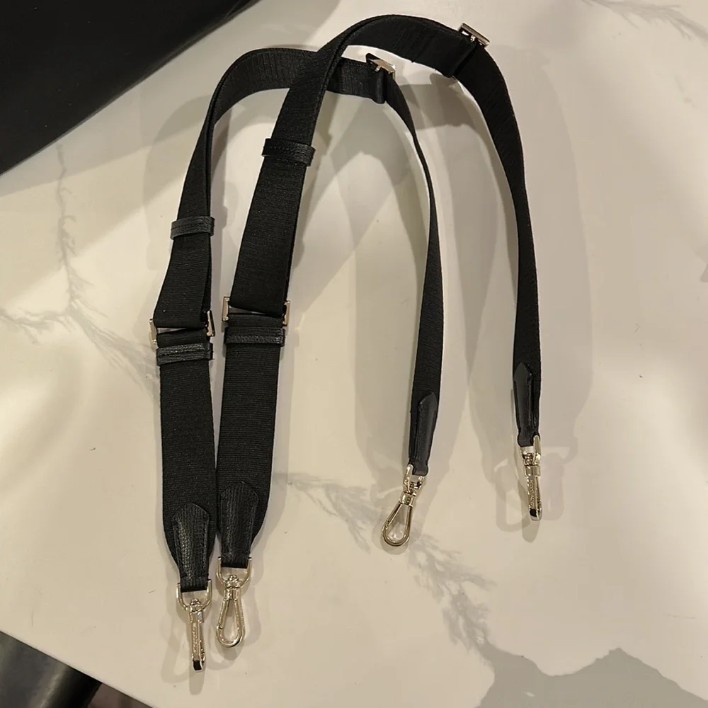 kate spade Black Nylon Top-Handle Backpack Tote